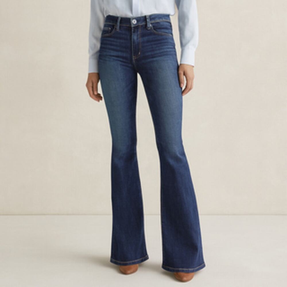 MCGUIRE Flare Bell Bottom Denim Jeans Sz 27